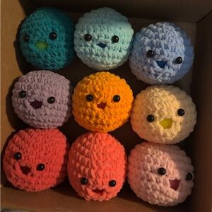 Colorful Plush stress blob